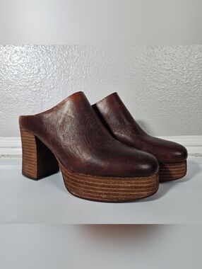 Kork-Ease Veronica Heeled Clog Size 9
